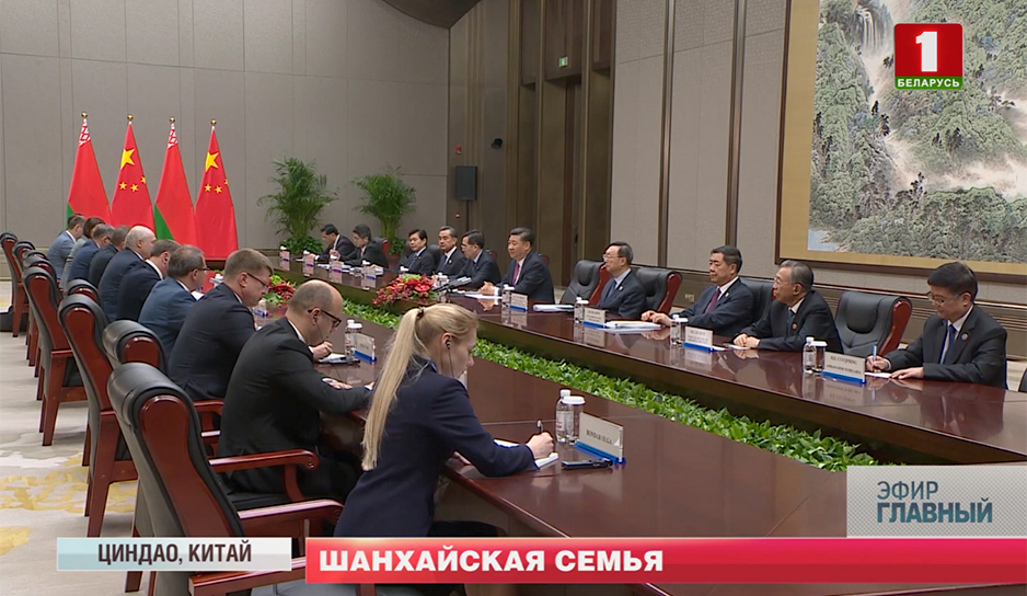Белорусско-китайские переговоры на полях совета глав государств Шанхайской организации сотрудничества