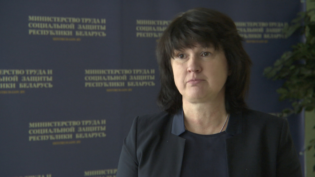 Елена Гоморова, начальник главного управления Министерства труда и социальной защиты Беларуси