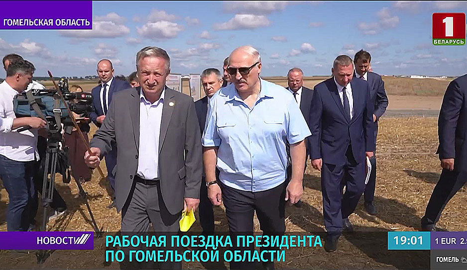 Рабочая поездка Президента по Гомельской области