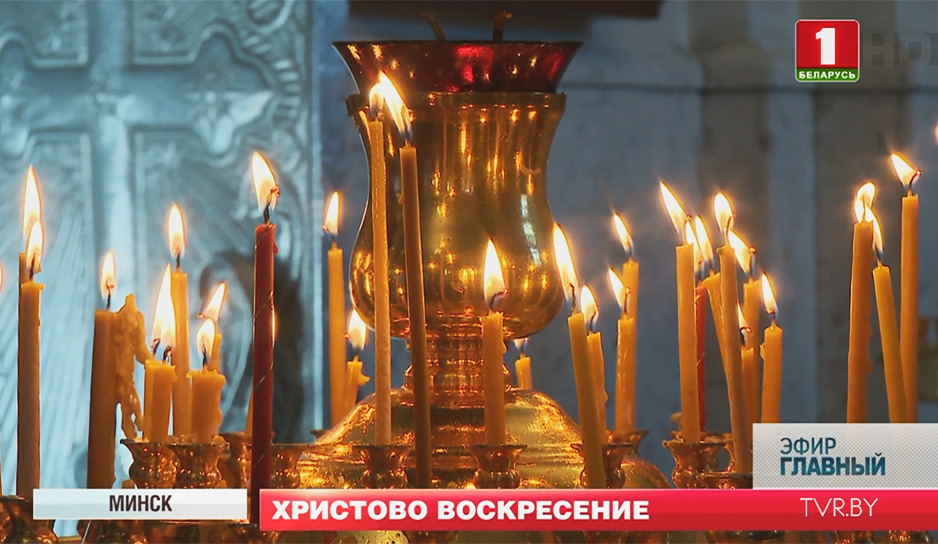 Президент посетил праздничное богослужение в храме Рождества Христова в Острошицах 