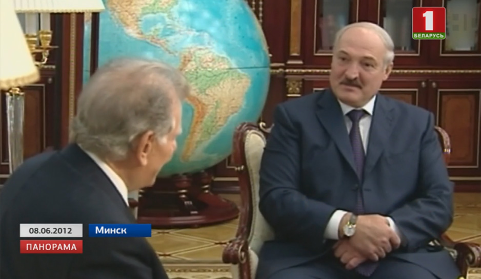 Алферов неоднократно встречался с Александром Лукашенко