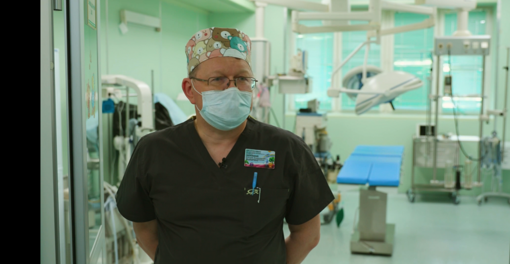 Дмитрий Лесковский, завотделом анестезиологии и реанимации, интенсивной терапии, экстракорпорального кровообращения РНПЦ детской хирургии
