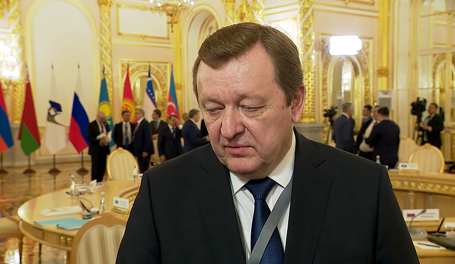 Сергей Алейник, министр иностранных дел Беларуси
