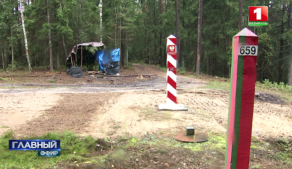 На участке пограничной заставы "Видзы" литовские силовики выбросили на границу труп избитого беженца