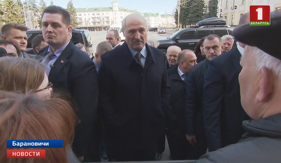 Александр Лукашенко совершил рабочую поездку в Барановичский район