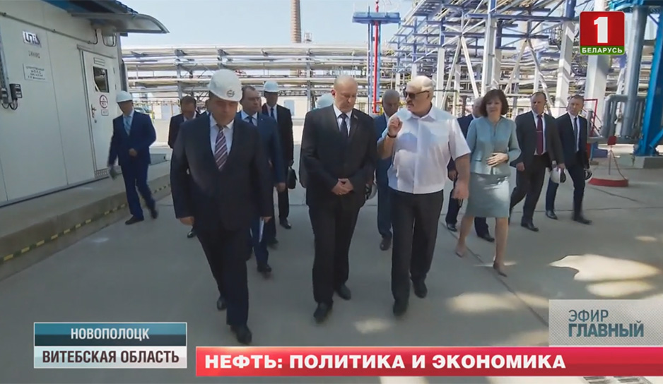 Президент собрал ключевых участников белорусского нефтехимического рынка в Новополоцке