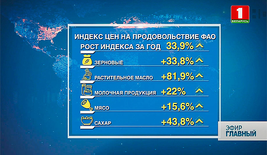 Прирост индекса потребительских цен в Беларуси - июнь 2021 г. к июню 2020 г.