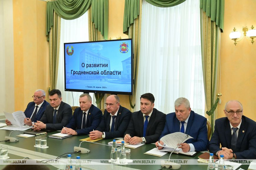 Лукашенко: Гродненская область развивается достойно, по отдельным направлениям лучше других