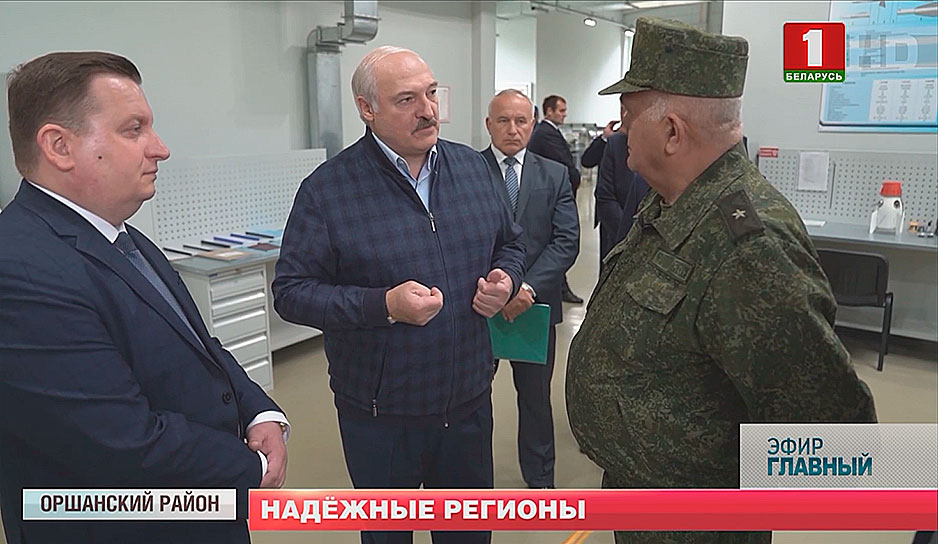 А. Лукашенко: Это важное подспорье в поддержке территориальной обороны