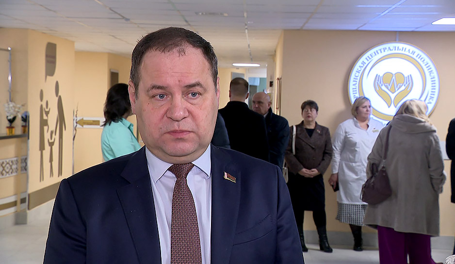 В Орше открыли новую высококлассную поликлинику - современные кабинеты и всю медтехнику показали премьер-министру