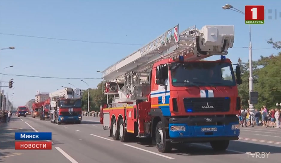 В Беларуси празднуют День пожарной службы