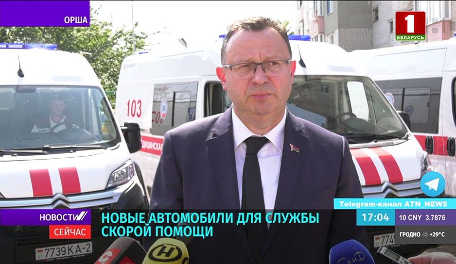 2 млн рублей на новые автомобили - в Оршанском районе переоснащают службу скорой помощи
