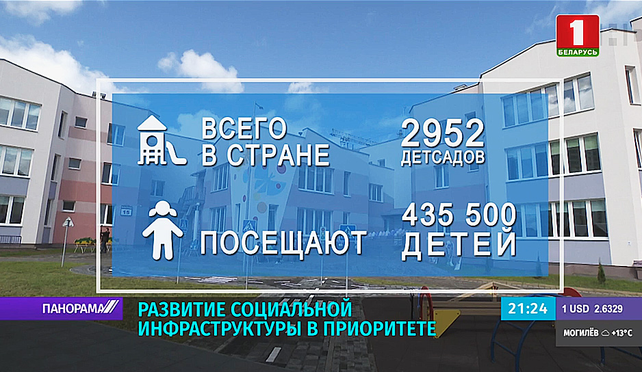 В Минской области появились сразу два новых детских сада 