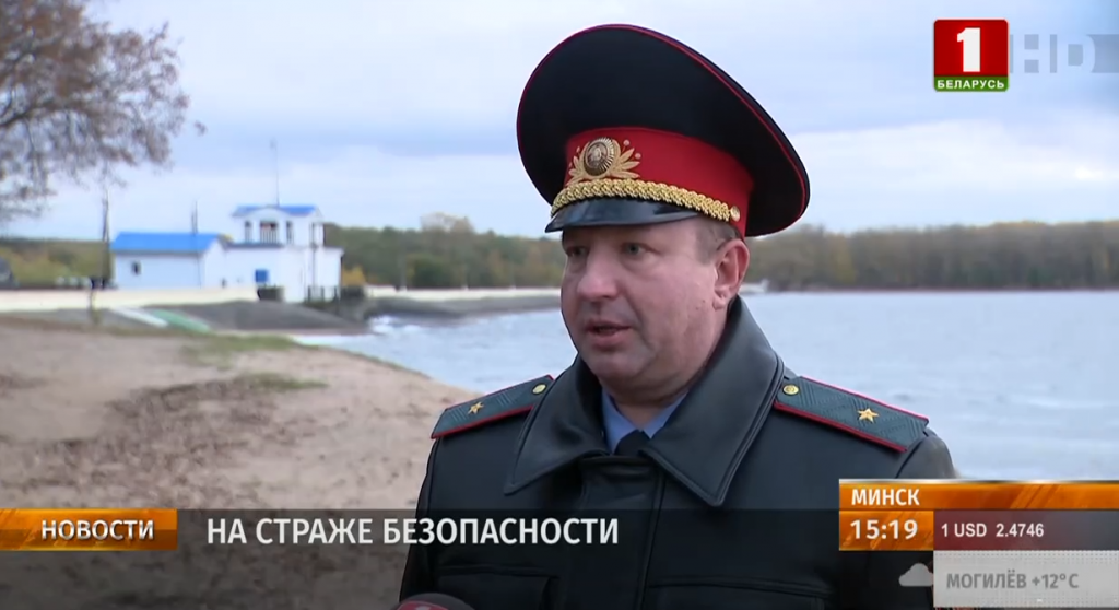 Александр Шепелев, начальник Департамента охраны МВД Беларуси