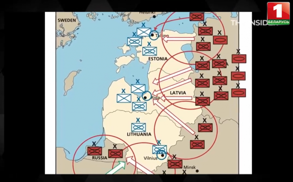 провел военную игру, моделирующую нападение России на одну из стран Балтии