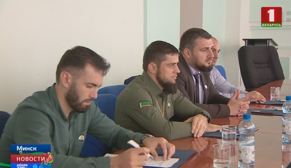 Директор Чеченской государственной телерадиокомпании "Грозный" посетил Белтелерадиокомпанию