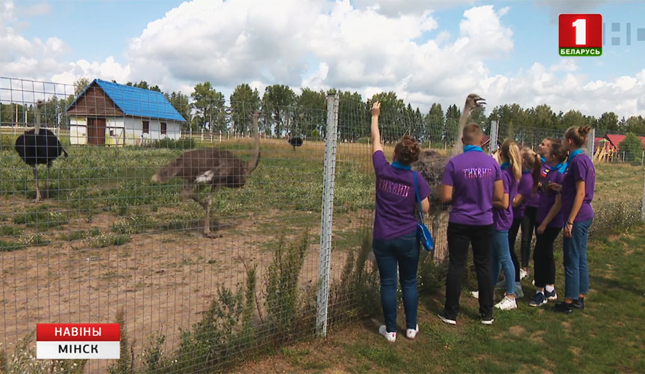 В детском лагере с символическим названием "Дружба" принимают гостей из России 