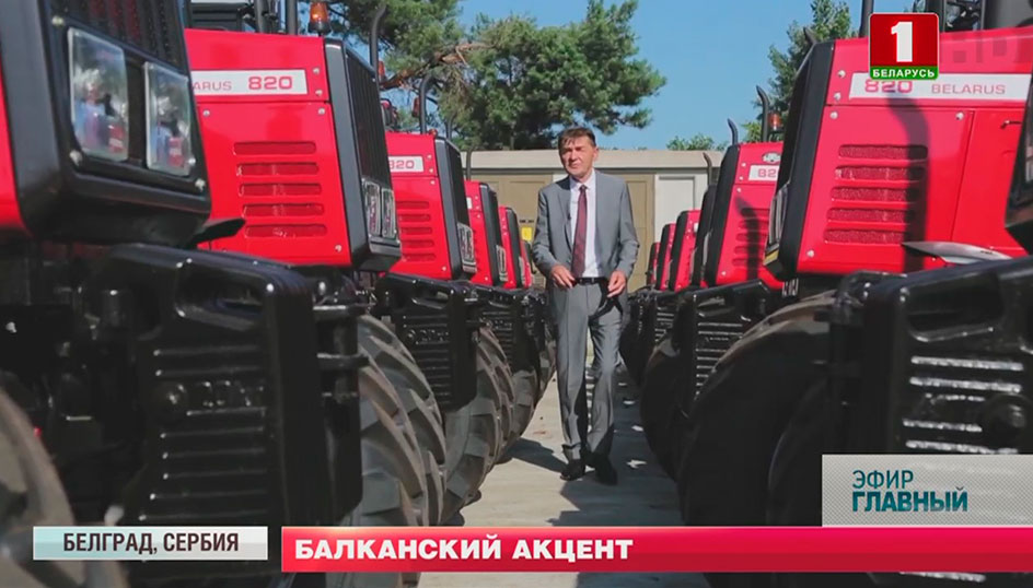 Трактор "Беларус" на этой земле многие знают в деле