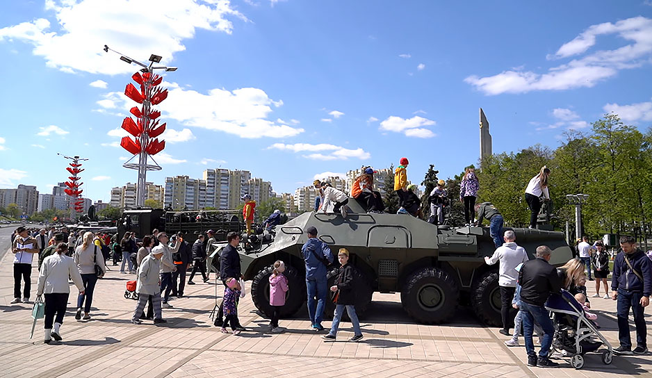 Как Минск отметил День Победы - все эмоции праздника собрала Анастасия Бенедисюк