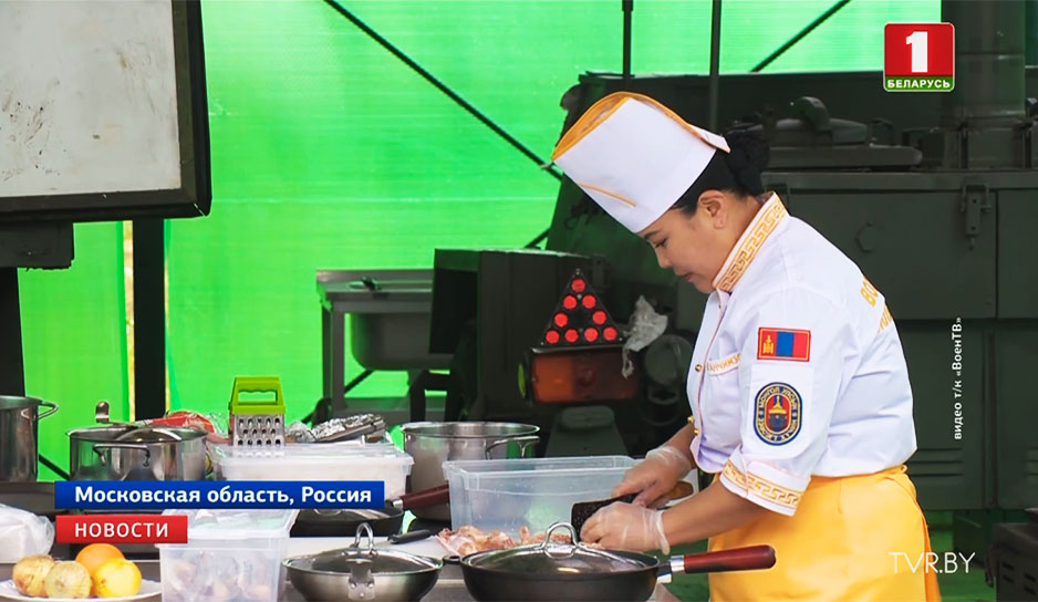 Белорусы вышли в финал конкурса "Полевая кухня" Армейских международных игр