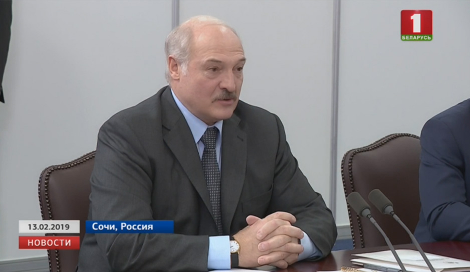 В Сочи состоялись переговоры Александра Лукашенко и Владимира Путина