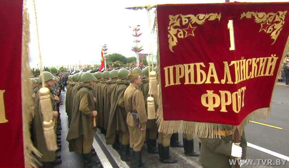 Парад войск Минского гарнизона