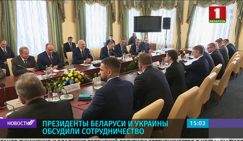 Президенты Беларуси и Украины обсудили перспективы развития двустороннего сотрудничества
