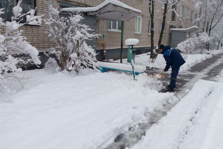 снег-в-Могилеве