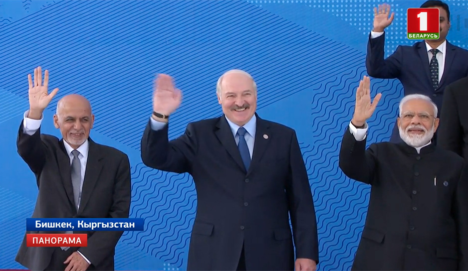 Президент Беларуси принял участие в саммите Шанхайской организации сотрудничества в Бишкеке