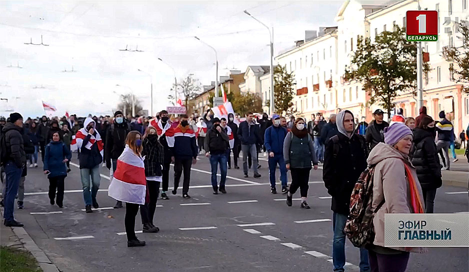Протест выходного дня в Минске снова случился