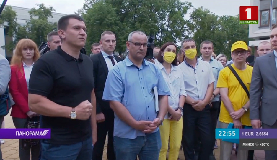 Александр Лукашенко встретился с представителями оппозиции в Бресте 