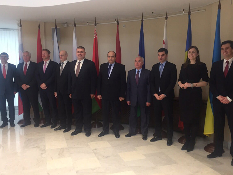 Встреча заместителей министров иностранных дел стран - участниц "Восточного партнерства" и  Вышеградской группы