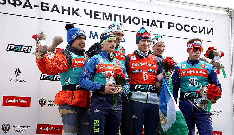 На чемпионате России по биатлону белорус Степан Данилов впервые в карьере поднялся на пьедестал