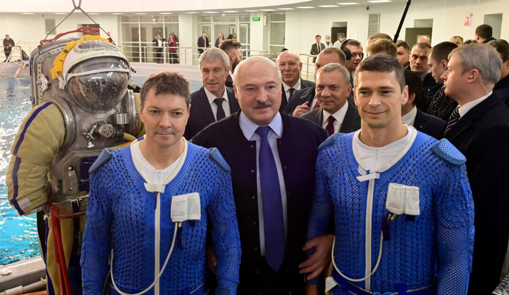 Лукашенко посетил Центр подготовки космонавтов в подмосковном Звездном городке