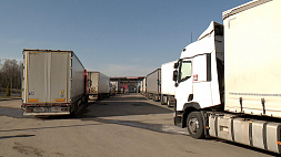 ГПК: Более 2400 большегрузов ожидают въезда в Литву