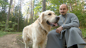 Канистерапия, или Как золотистый ретривер Гектор стал первой служебной собакой Белорусской православной церкви