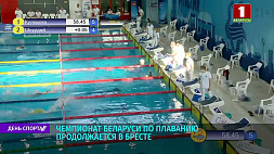 Чемпионат Беларуси по плаванию проходит в Бресте 
