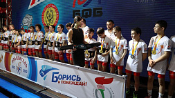 Для юных борцов завершился первый сезон "Лиги храбрых". На пьедестале - дуэт белорусских команд 