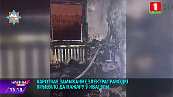 Одного человека спасли, десять - эвакуировали во время пожара в Минске