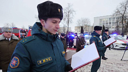 25 новобранцев пополнили ряды спасателей Витебской области
