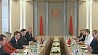 Встреча рабочей группы Национального собрания Республики  Беларусь  по сотрудничеству с парламентом Латвийской Республики
