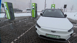 Станция сверхбыстрой зарядки электромобилей открылась в Минске 