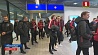 Сборная Беларуси по футболу прилетела в Люксембург на матч группового турнира Лиги наций