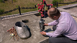 Восстановление партизанского мемориала "Разгром"