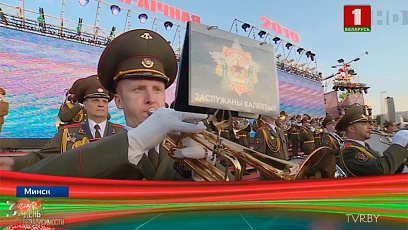 Самую зрелищную часть парада будет сопровождать сводный военный оркестр