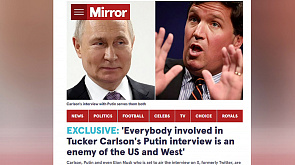 Реакция западных СМИ на интервью Путина Такеру Карлсону