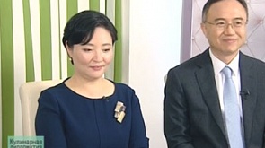  Ким Ёнг Хо, Чрезвычайный и Полномочный Посол Республики Корея в Республике Беларусь с супругой