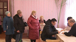 В Вертелишковском участке для голосования № 7 Гродненской области за 2 дня проголосовали около 300 человек