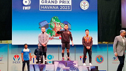 Белорус Геннадий Лаптев взял серебро Гран-при по тяжелой атлетике