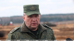 Виктор Хренин посетил военный полигон в Брестской области
